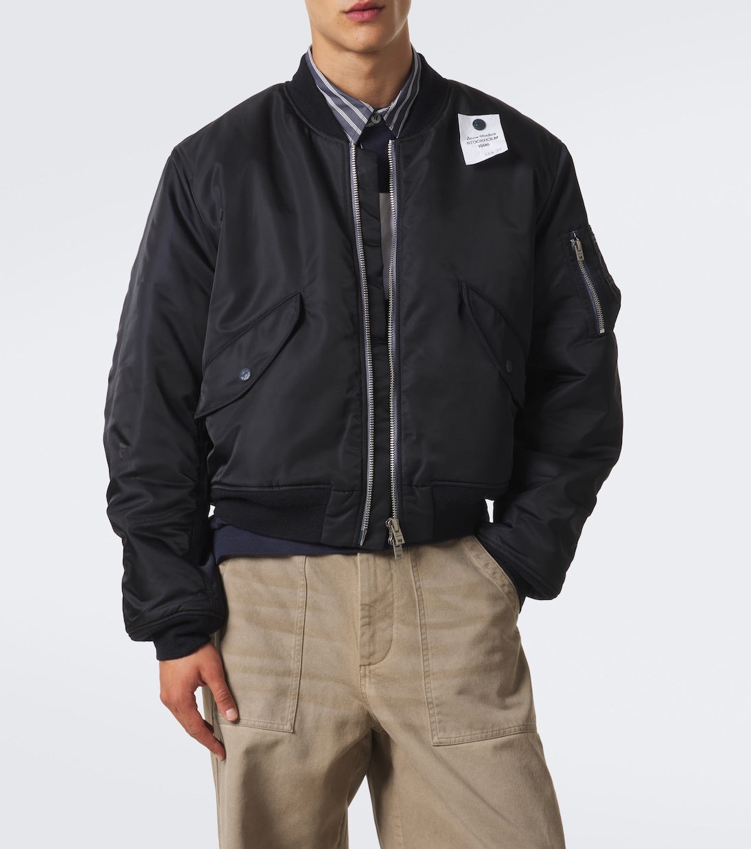 Acne Studios - Logo bomber jacket