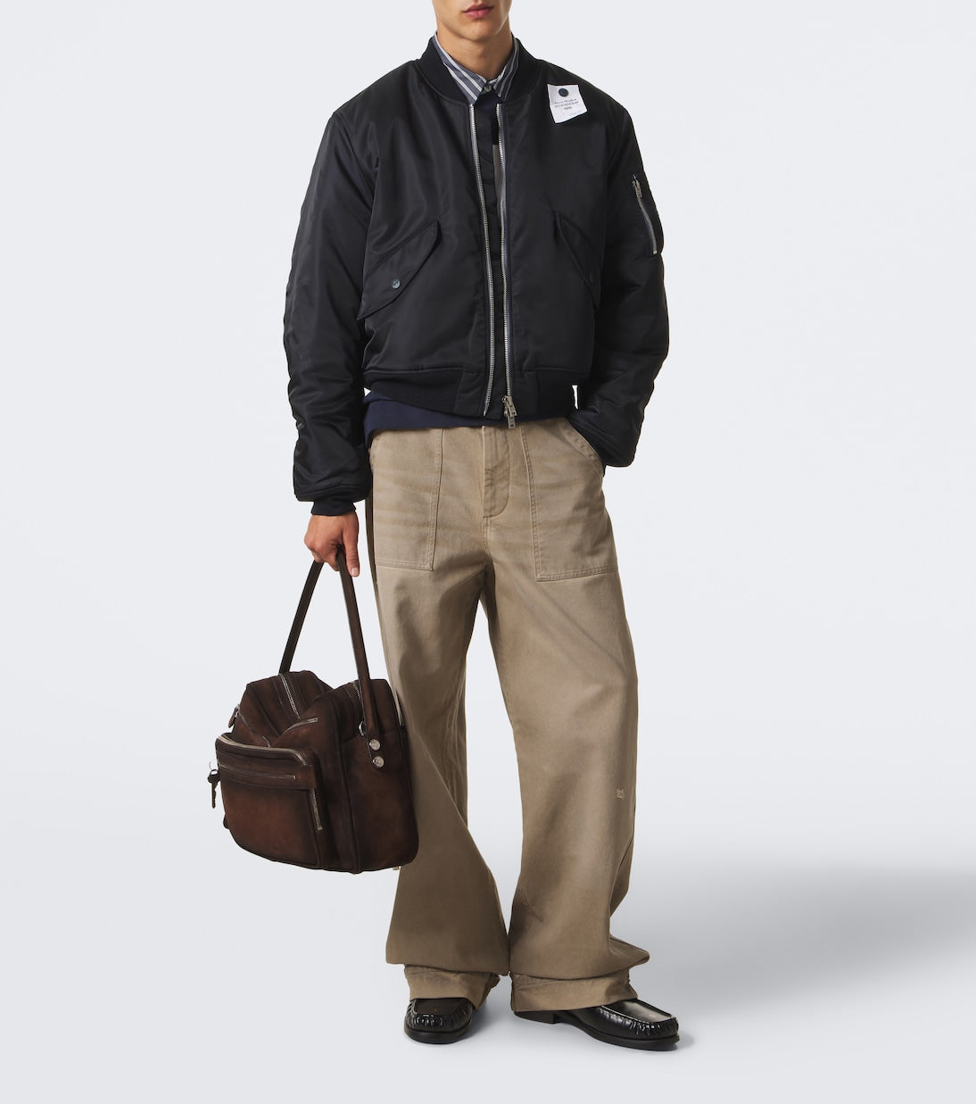 Acne Studios - Logo bomber jacket