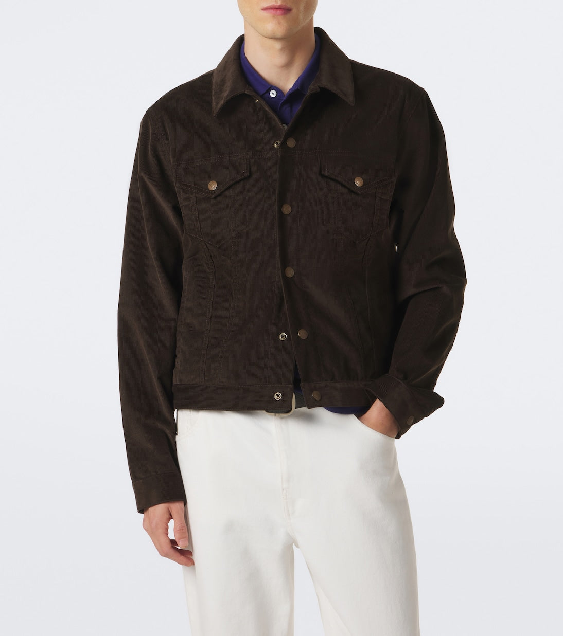 Acne Studios - Patch-appliqué cotton corduroy jacket