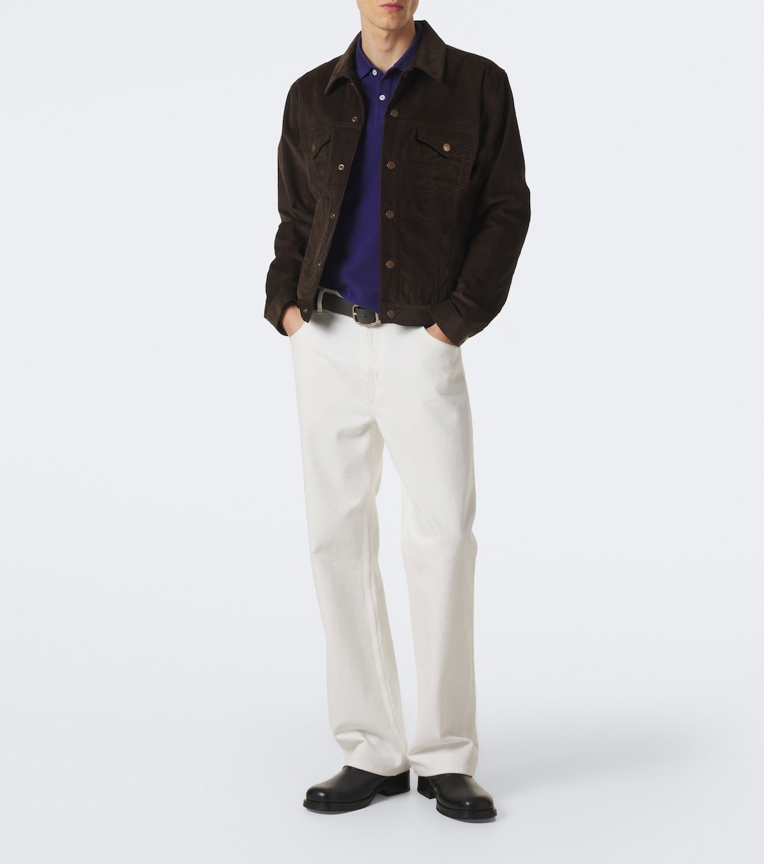 Acne Studios - Patch-appliqué cotton corduroy jacket
