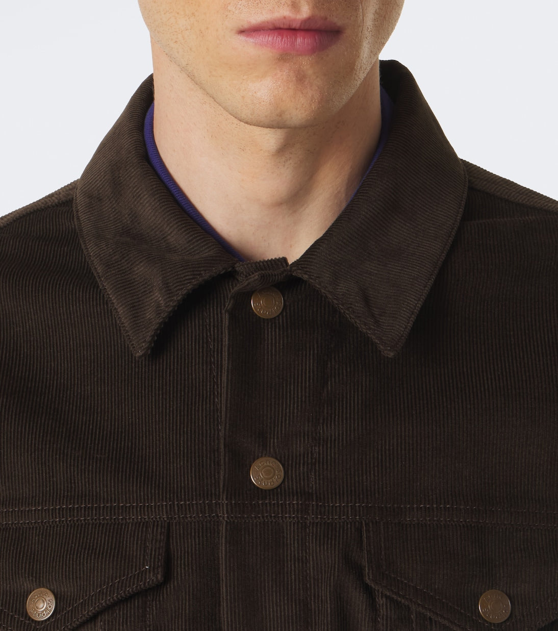 Acne Studios - Patch-appliqué cotton corduroy jacket