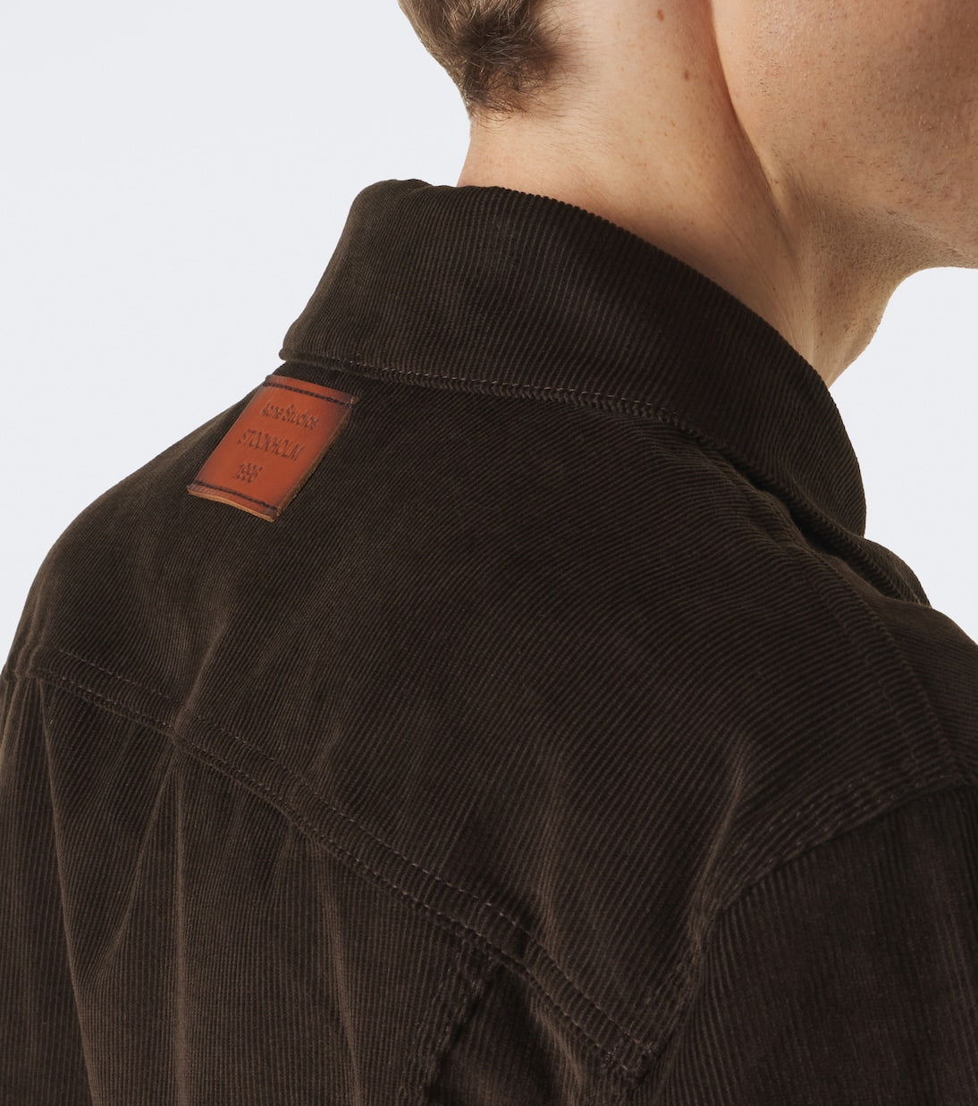 Acne Studios - Patch-appliqué cotton corduroy jacket