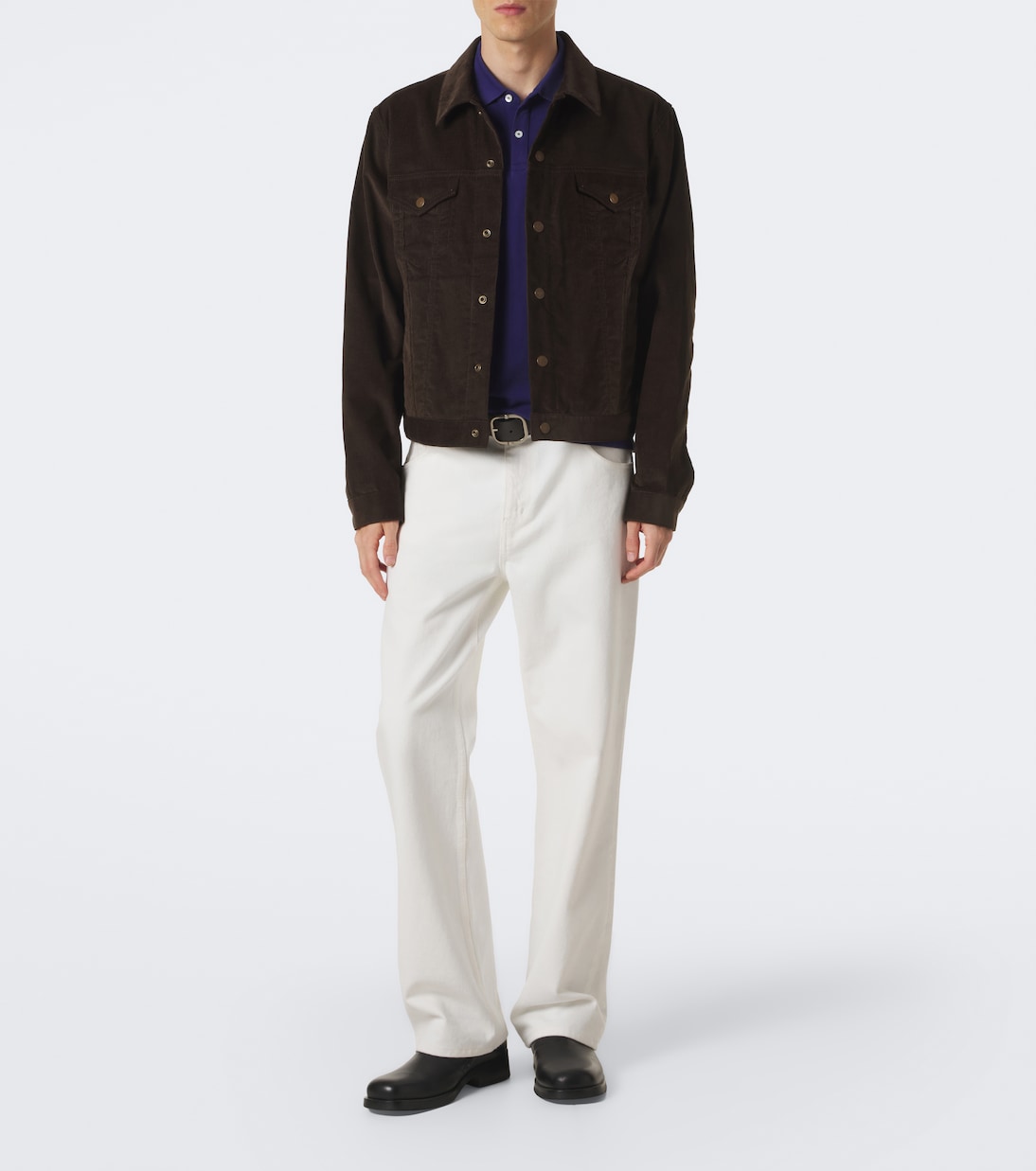 Acne Studios - Patch-appliqué cotton corduroy jacket