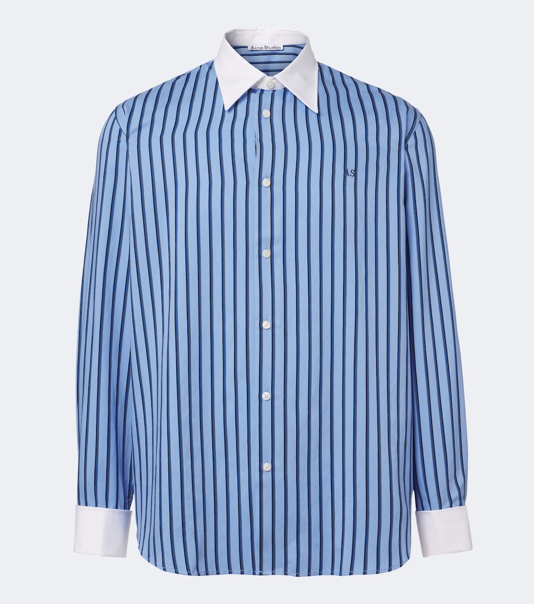 Acne Studios - Striped satin twill shirt