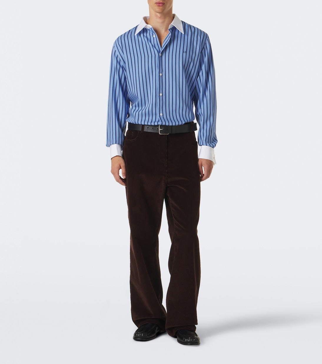 Acne Studios - Striped satin twill shirt
