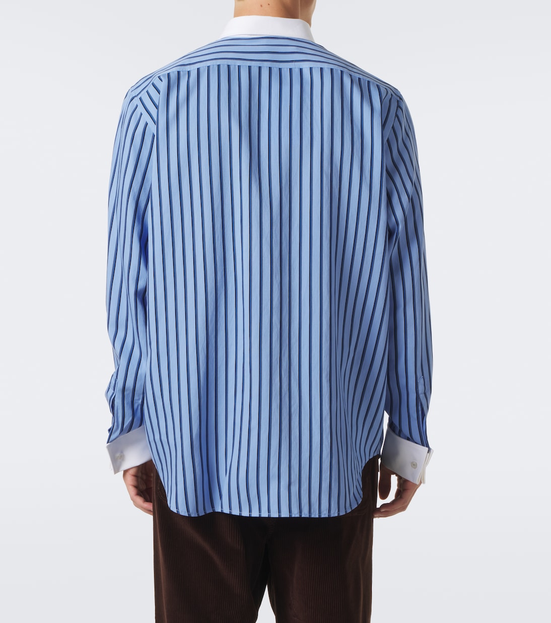 Acne Studios - Striped satin twill shirt