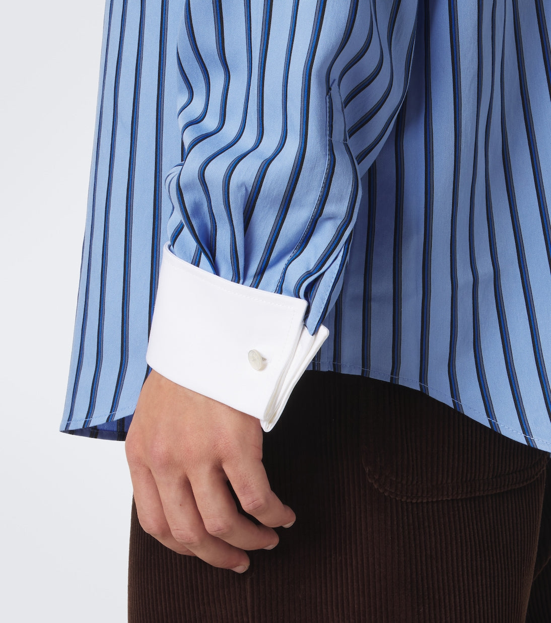 Acne Studios - Striped satin twill shirt