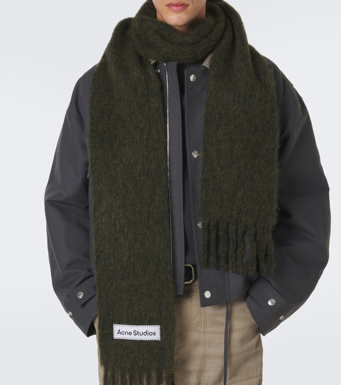 Acne Studios - Alpaca, wool, and mohair-blend scarf