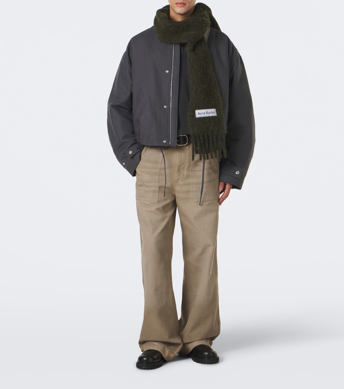 Acne Studios - Alpaca, wool, and mohair-blend scarf