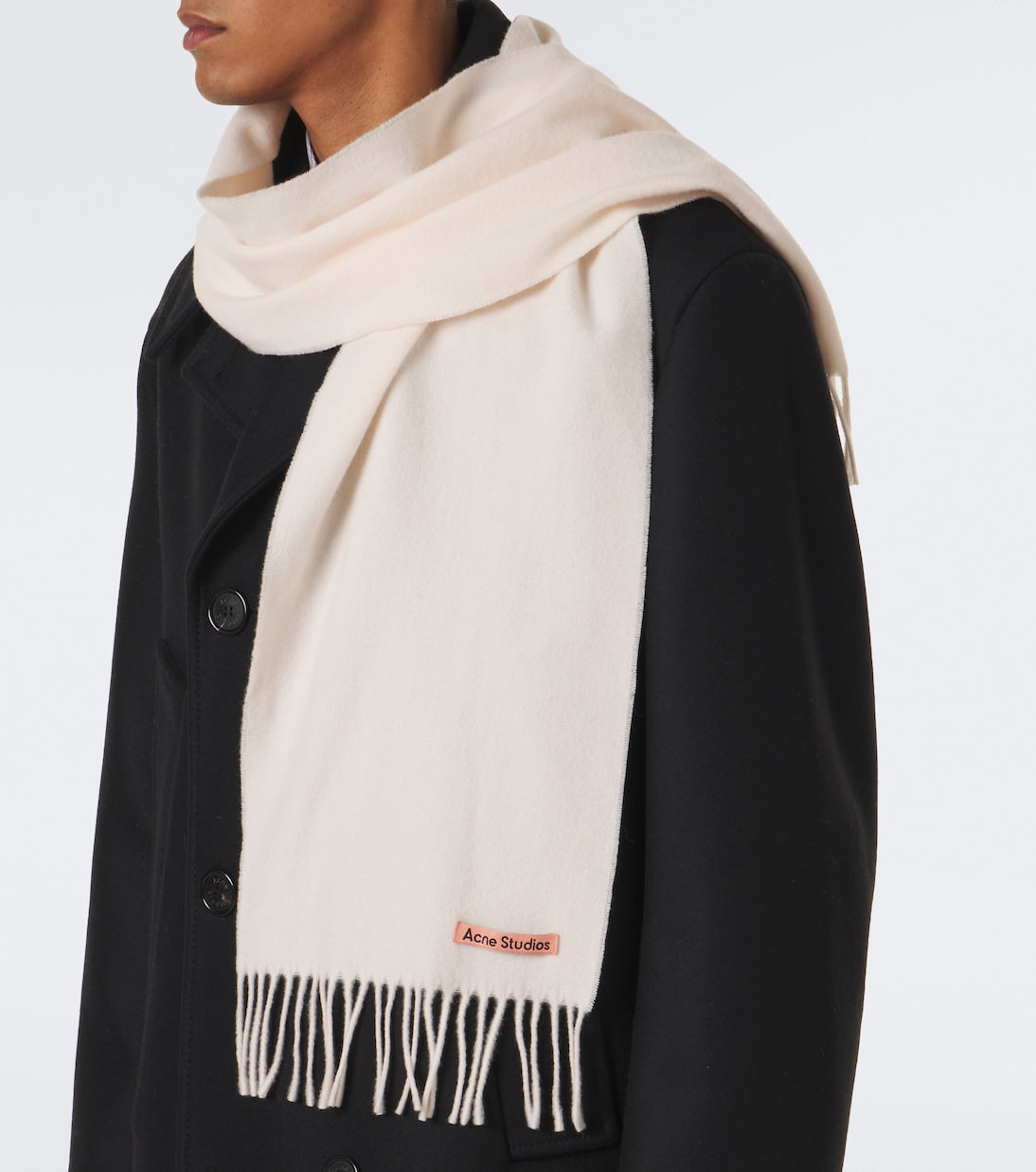 Acne Studios - Fringed wool scarf