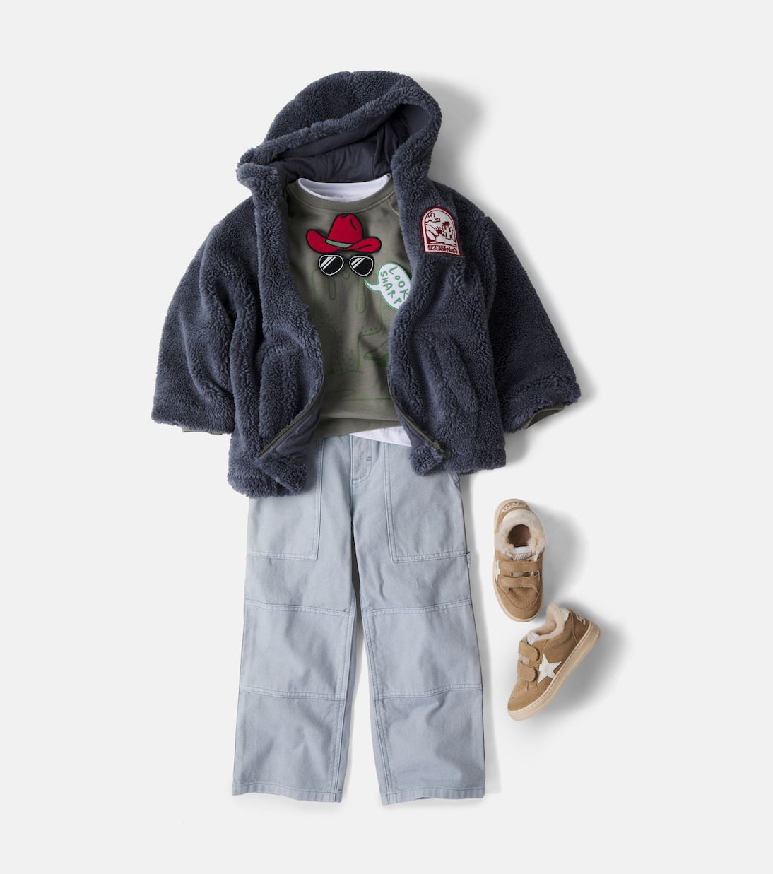 Golden Goose Kids - Ball Star suede sneakers