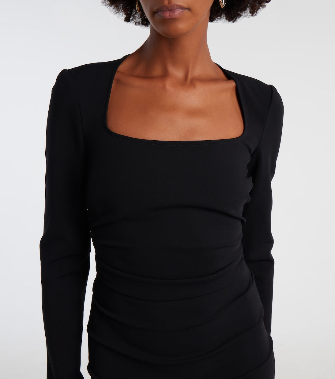 Dolce&Gabbana - Ruched jersey midi dress
