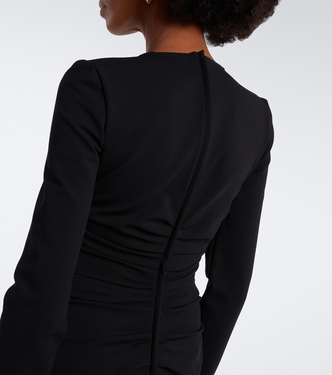 Dolce&Gabbana - Ruched jersey midi dress