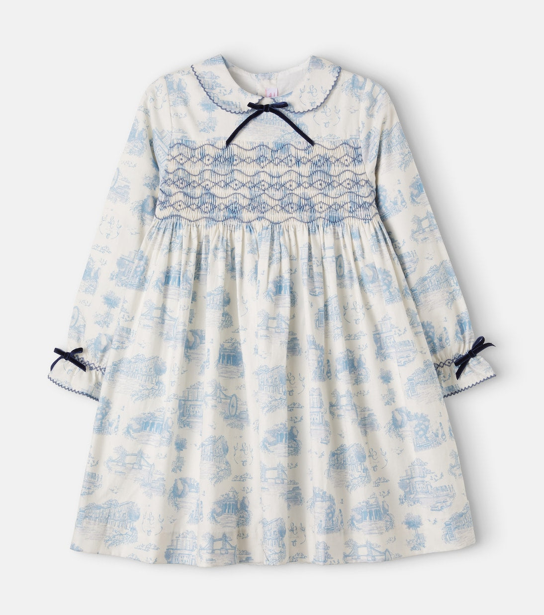 La Coqueta - Alice smocked floral cotton dress