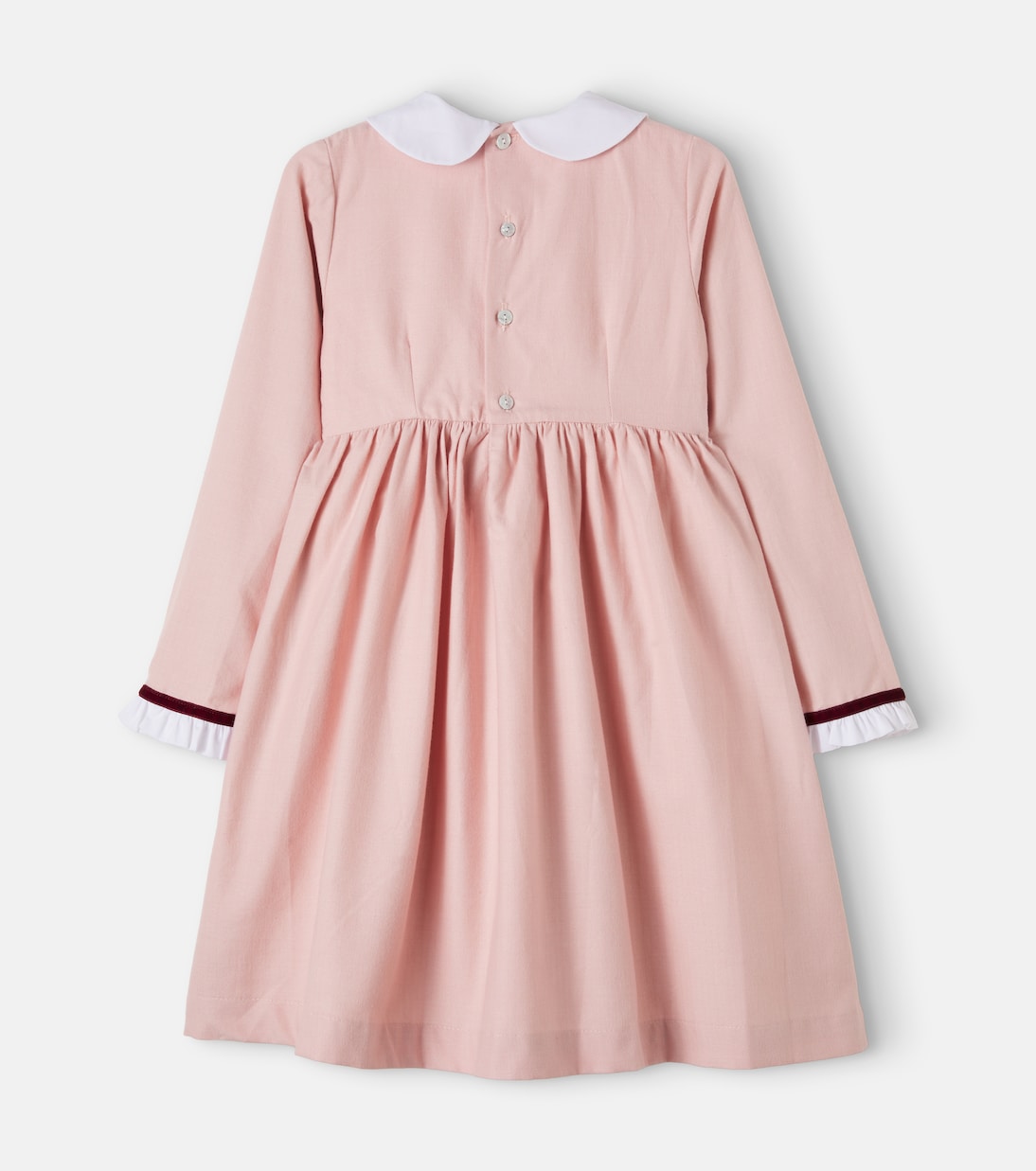 La Coqueta - Garcia bow-detail cotton dress