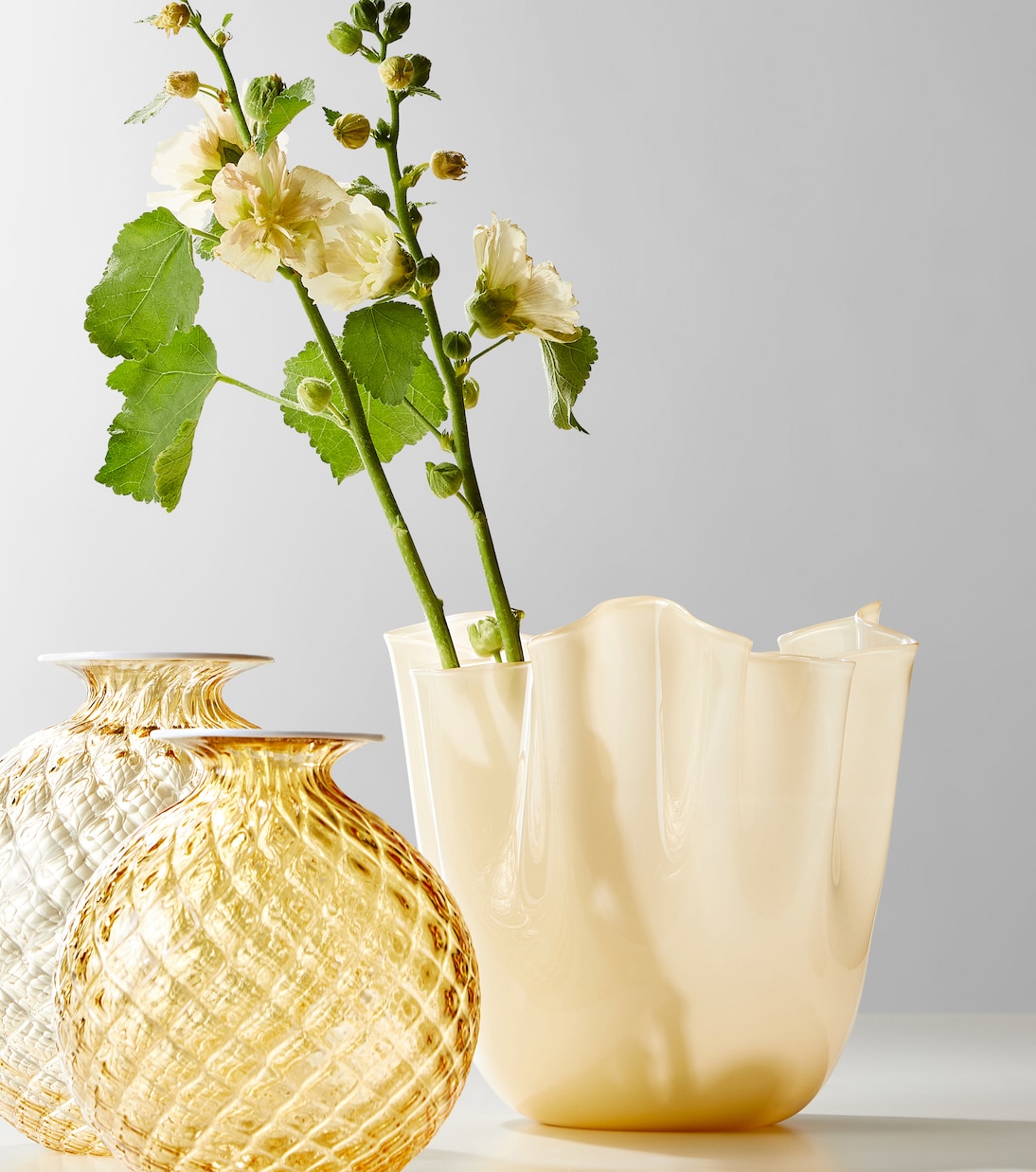 Venini - Fazzoletto Murano glass vase by Fulvio Bianconi and Paolo Venini