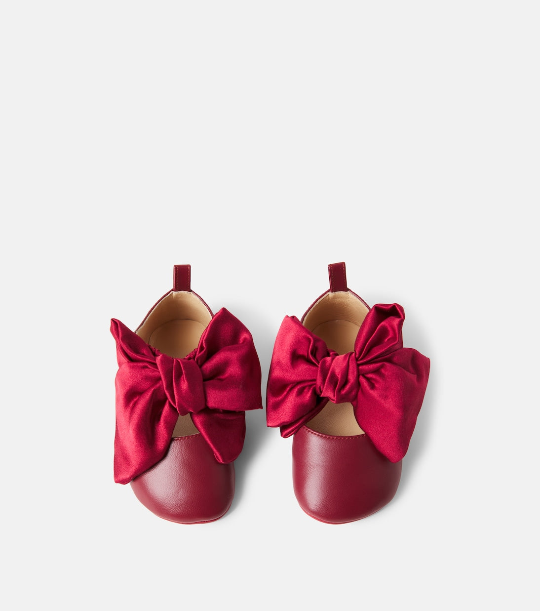 Christian Louboutin Kids - Baby Lou Babe leather ballet flats