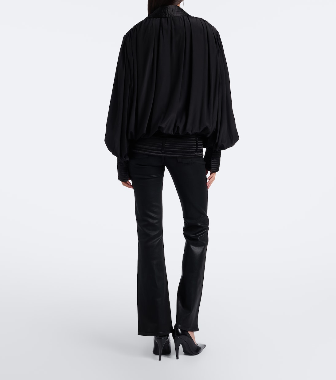 7 For All Mankind - Coated bootcut jeans