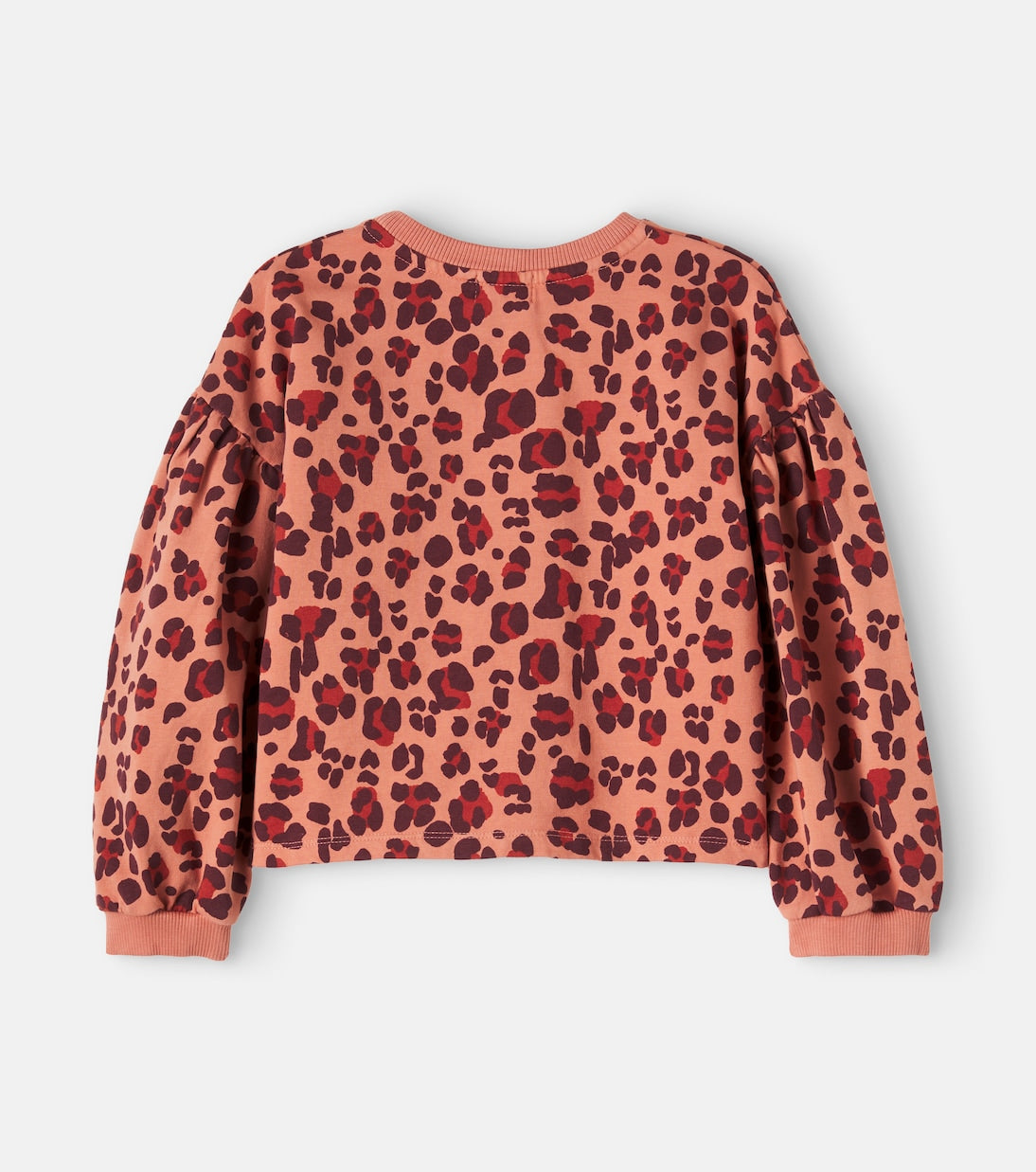 Cozmo - Elia leopard-print cotton-blend sweatshirt
