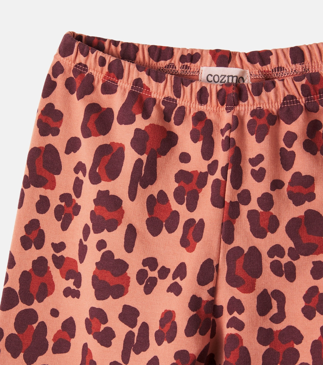 Cozmo - Leopard-print cotton blend leggings