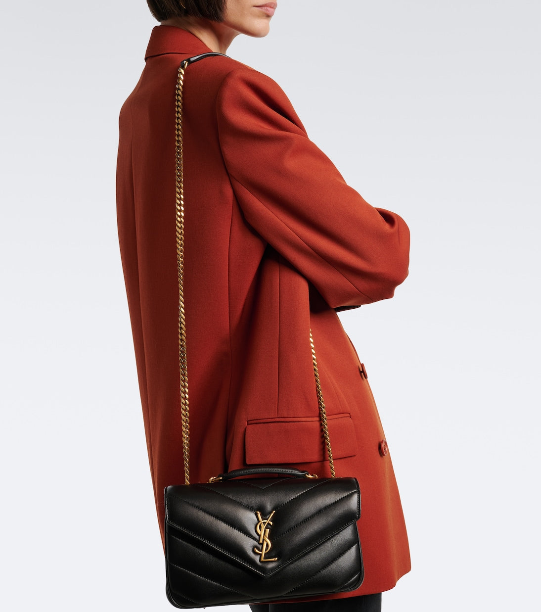 Saint Laurent - Loulou matelassé leather shoulder bag