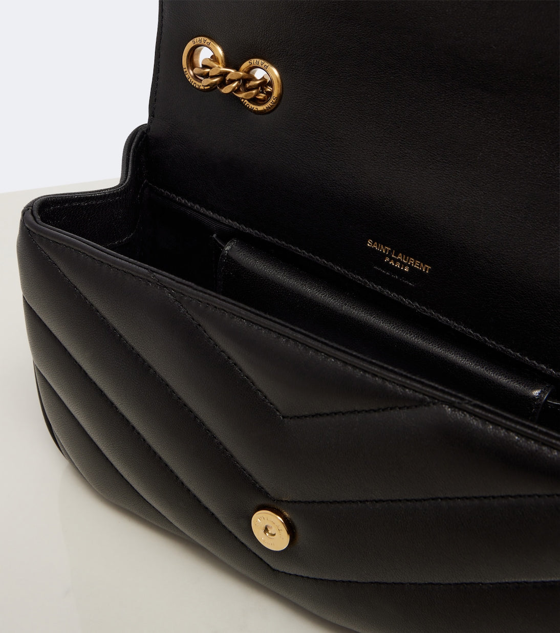 Saint Laurent - Loulou matelassé leather shoulder bag