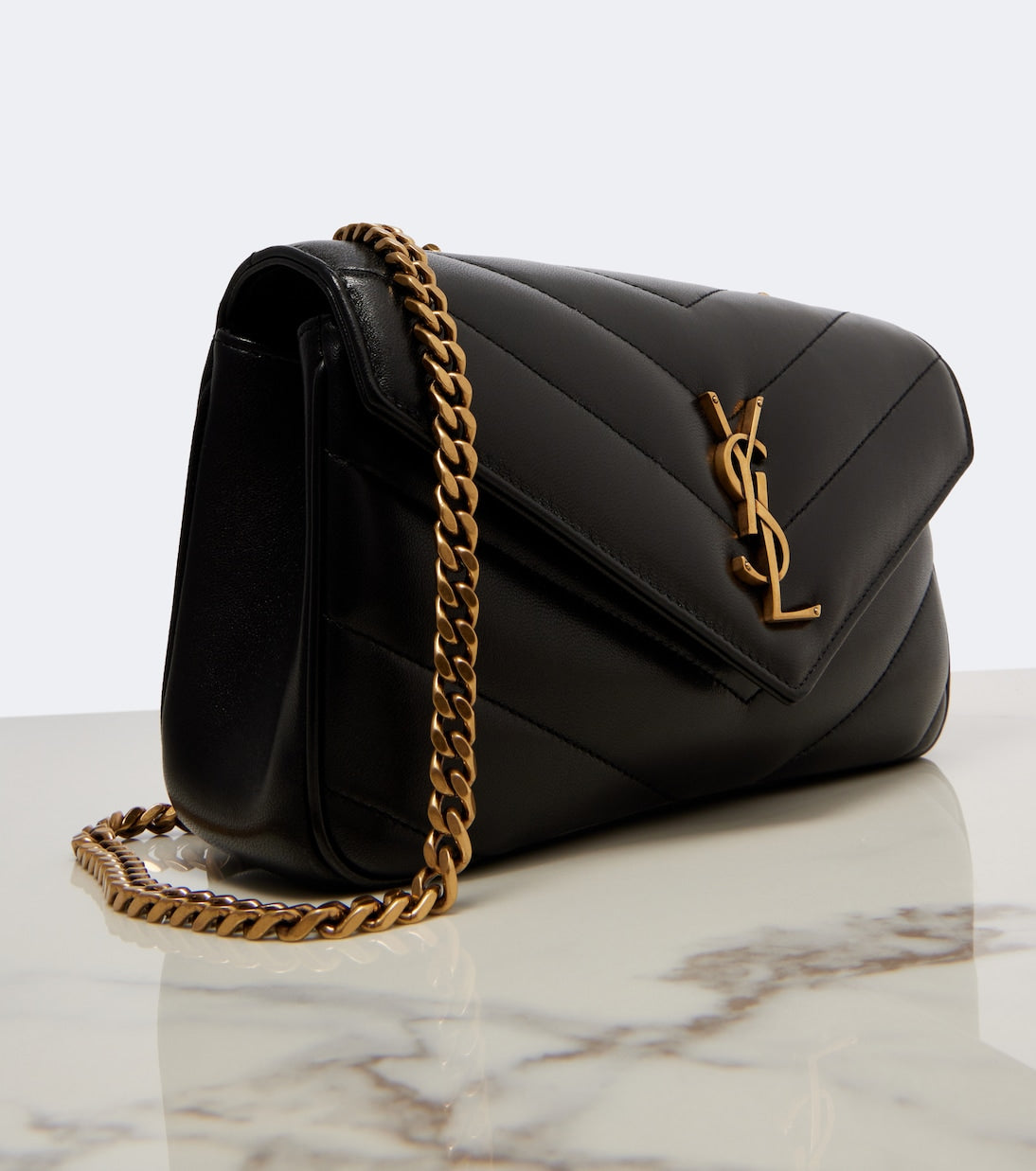 Saint Laurent - Loulou matelassé leather shoulder bag