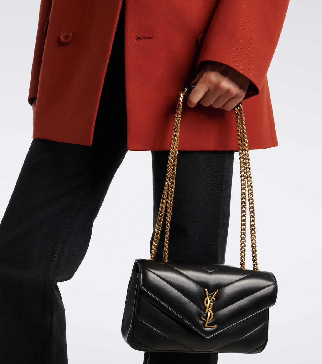 Saint Laurent - Loulou matelassé leather shoulder bag