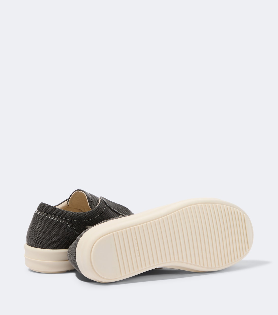 Rick Owens - DRKSHDW suede-trimmed slip-on shoes