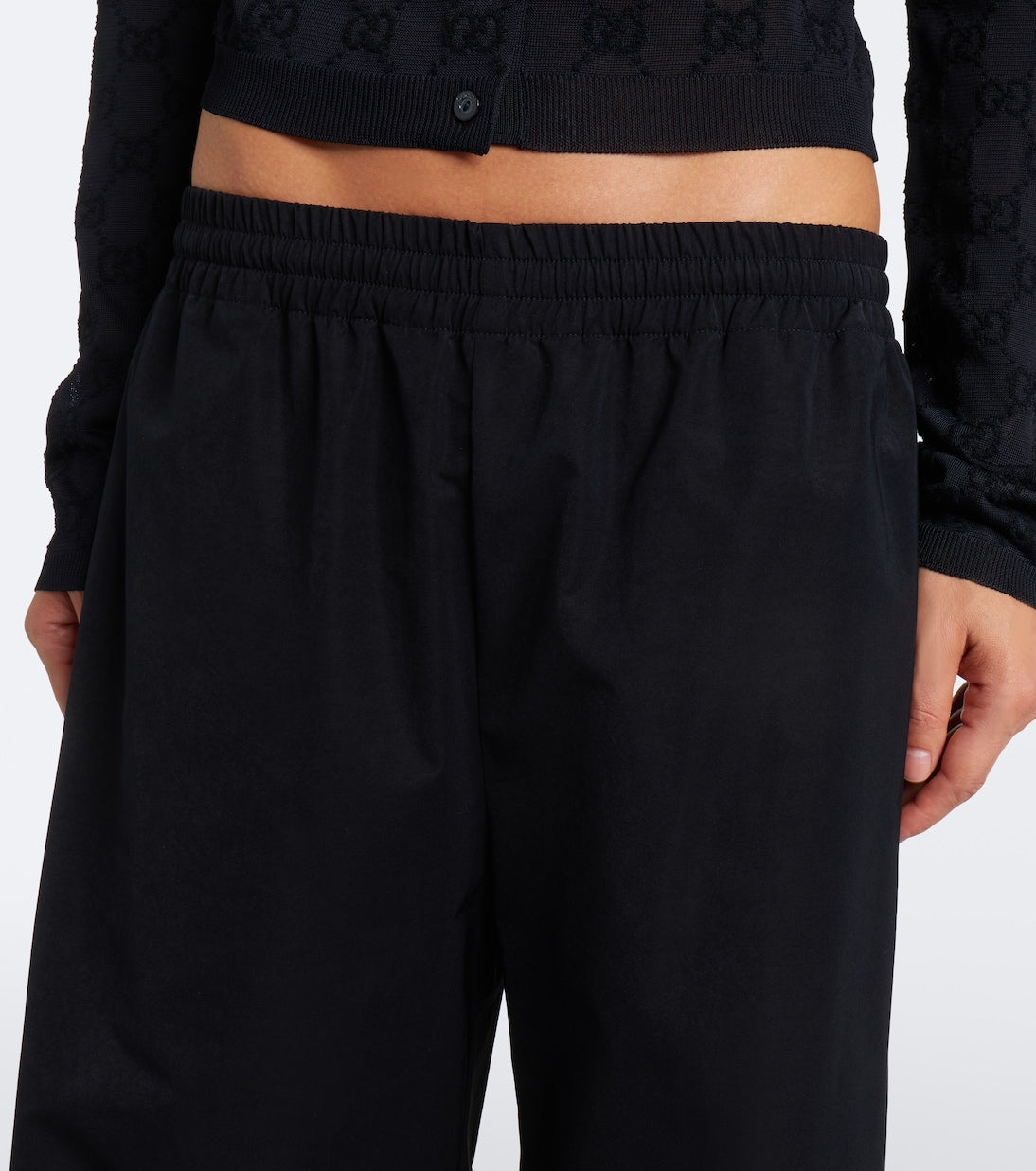 Gucci - Technical twill wide-leg pants