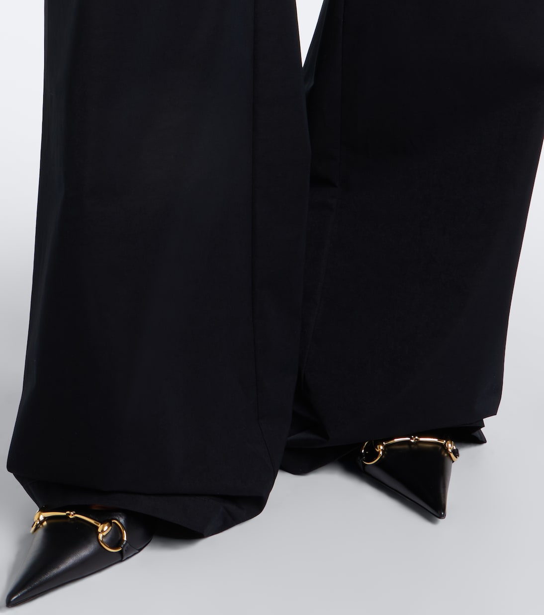 Gucci - Technical twill wide-leg pants