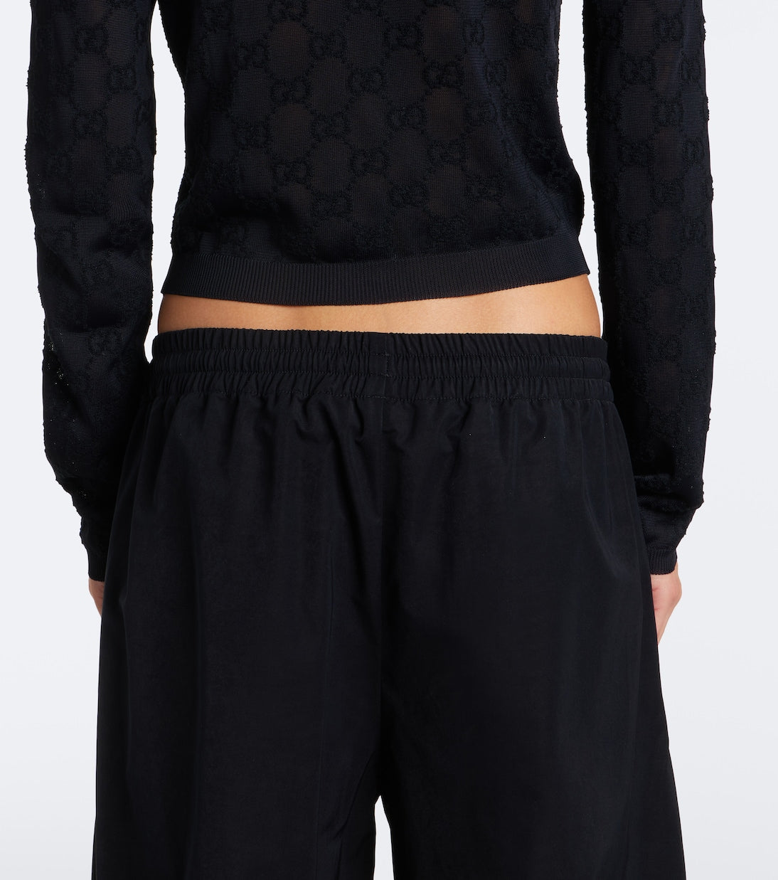 Gucci - Technical twill wide-leg pants