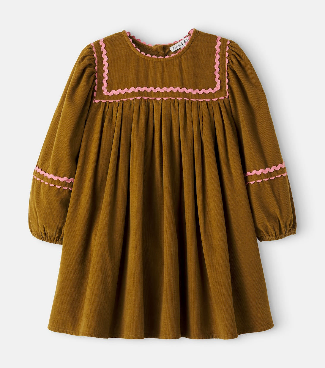 Emile et Ida - Cotton corduroy dress
