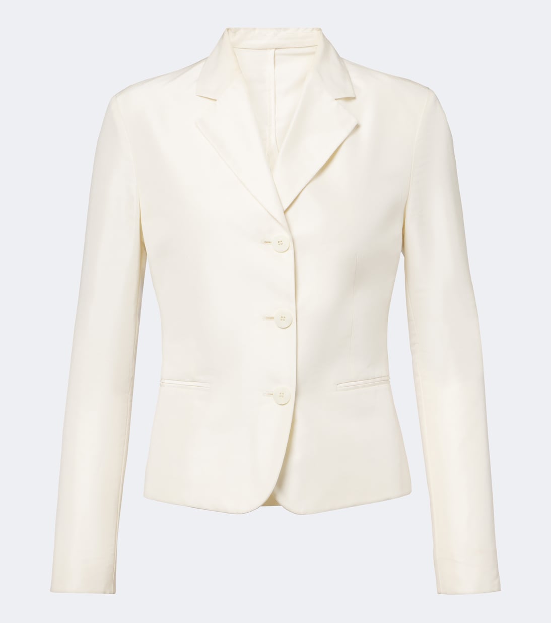 Gucci - Single-breasted silk faille blazer
