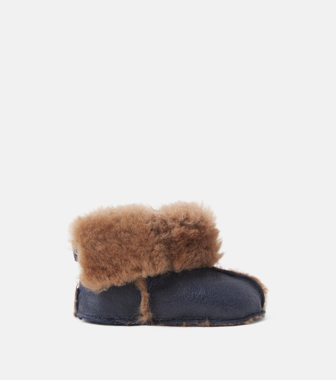 Pom d'Api - Baby shearling-lined leather booties