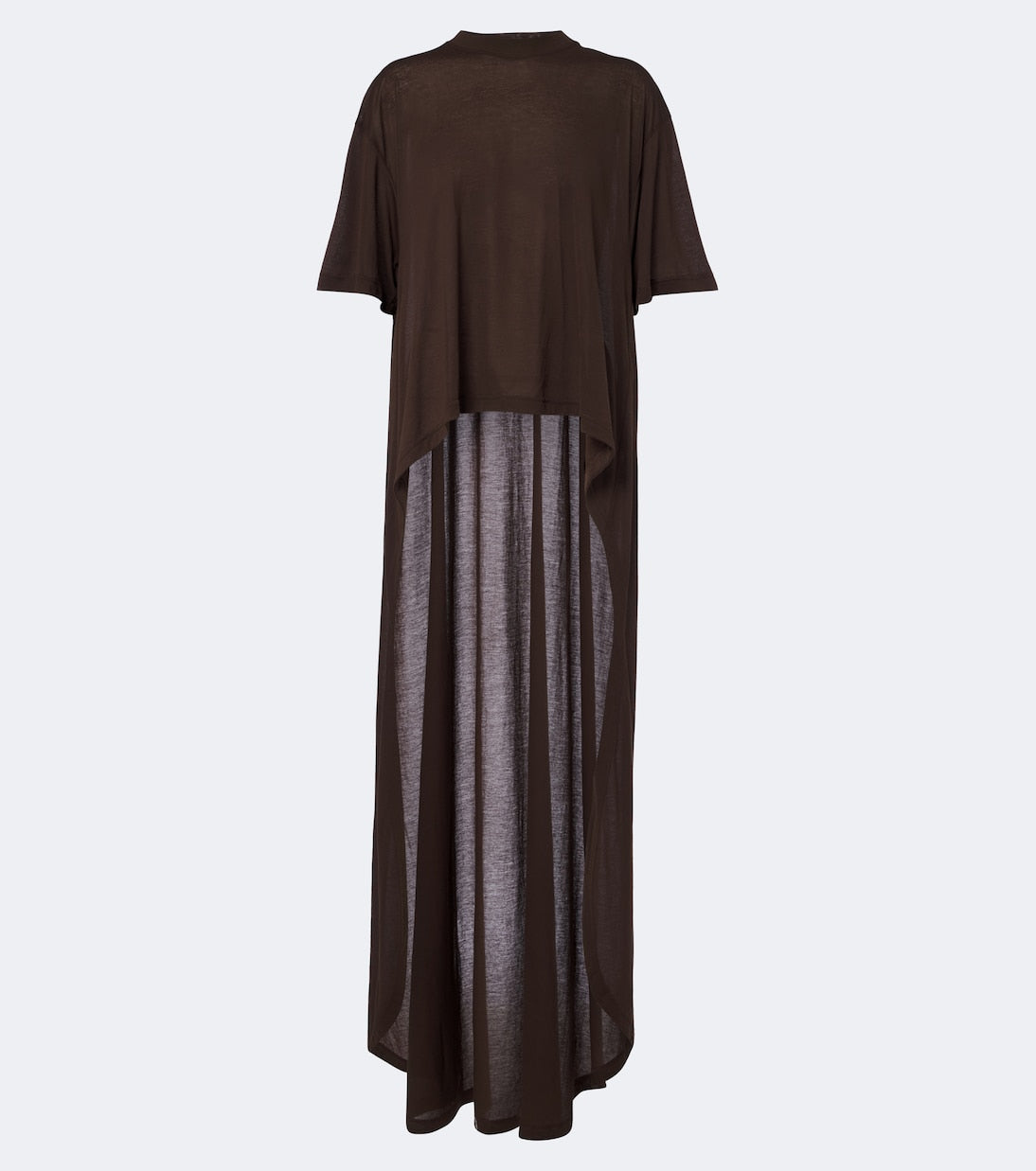 Balenciaga - Asymmetric cotton-blend jersey T-shirt