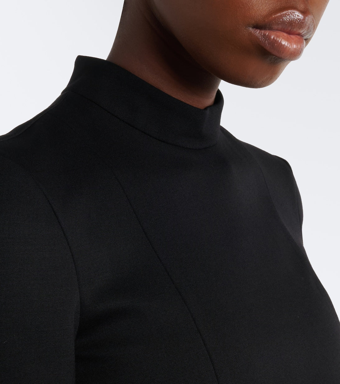 Gucci - Wool mockneck minidress