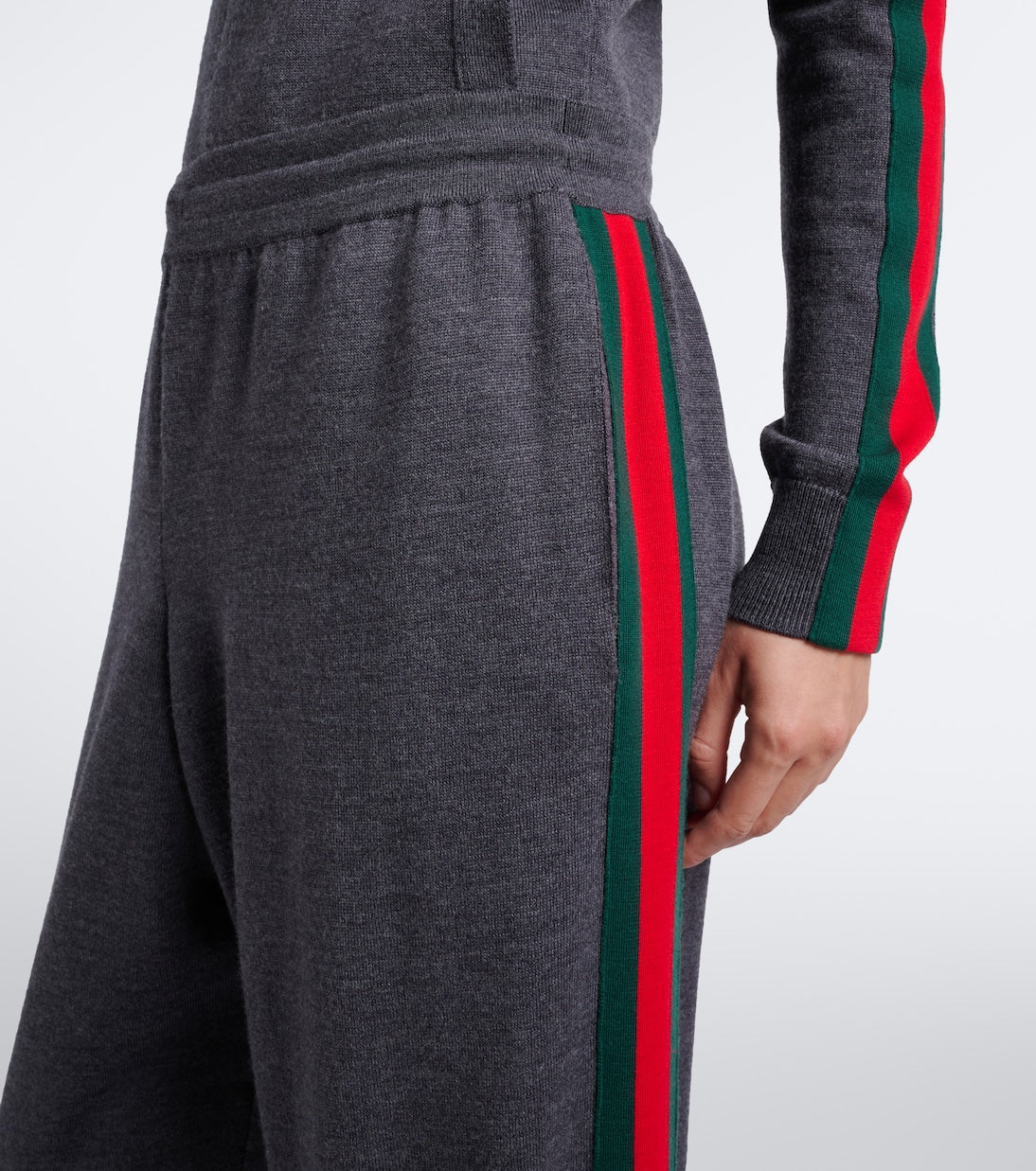 Gucci - Wool-blend wide-leg pants