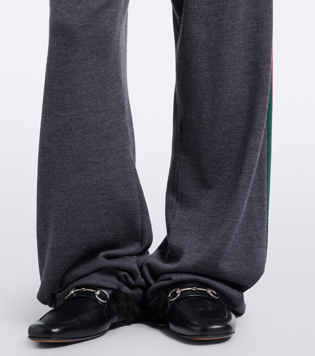 Gucci - Wool-blend wide-leg pants