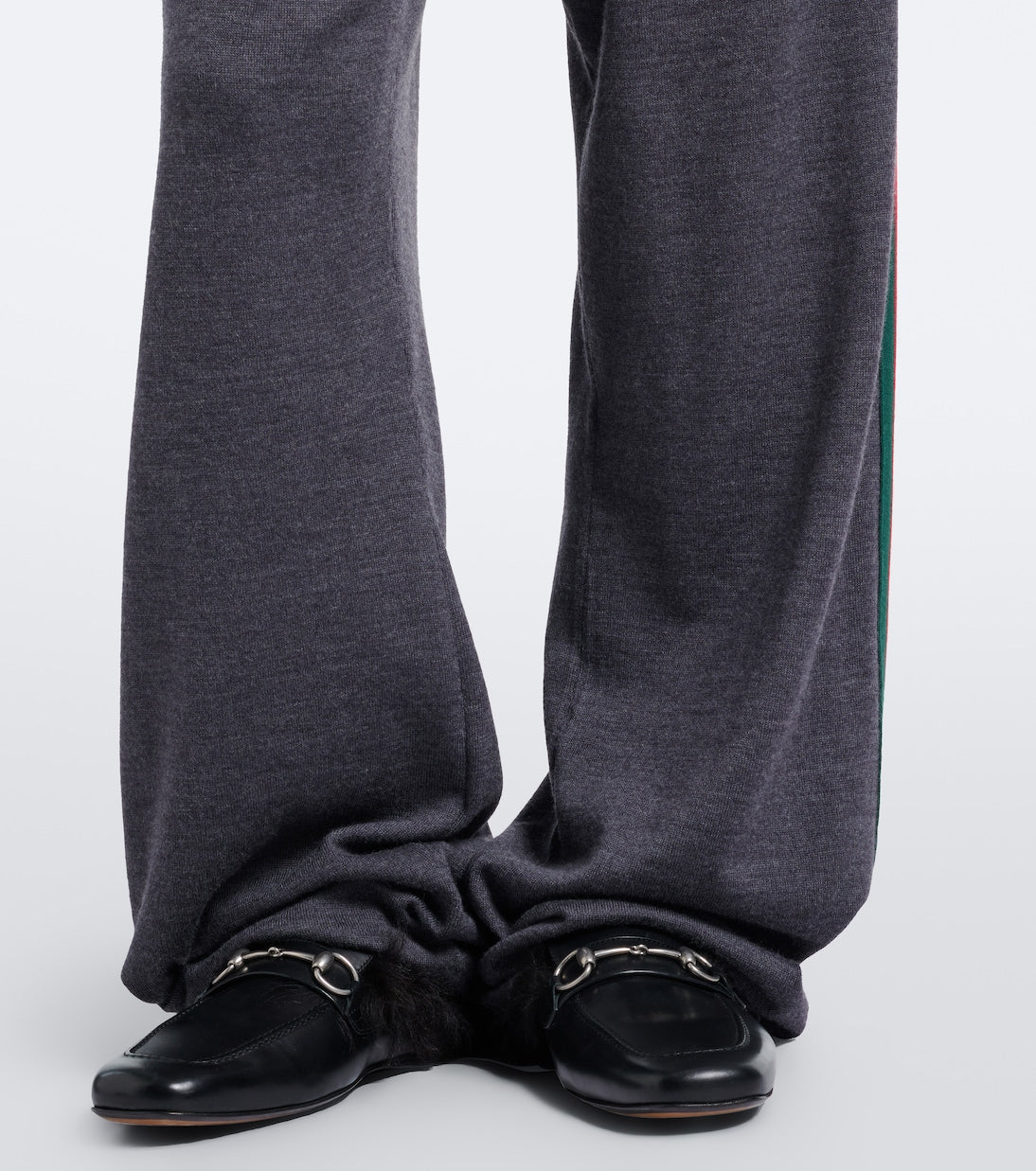Gucci - Wool-blend wide-leg pants