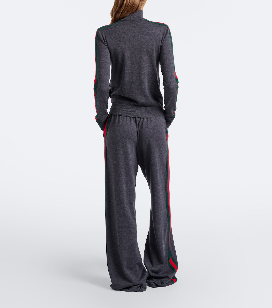 Gucci - Wool-blend wide-leg pants