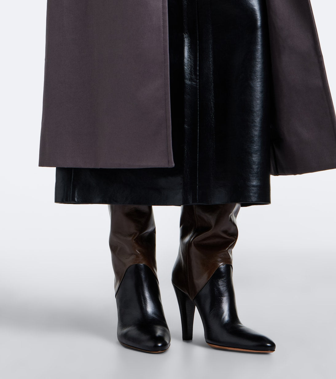 JUDE - Edita leather knee-high boots