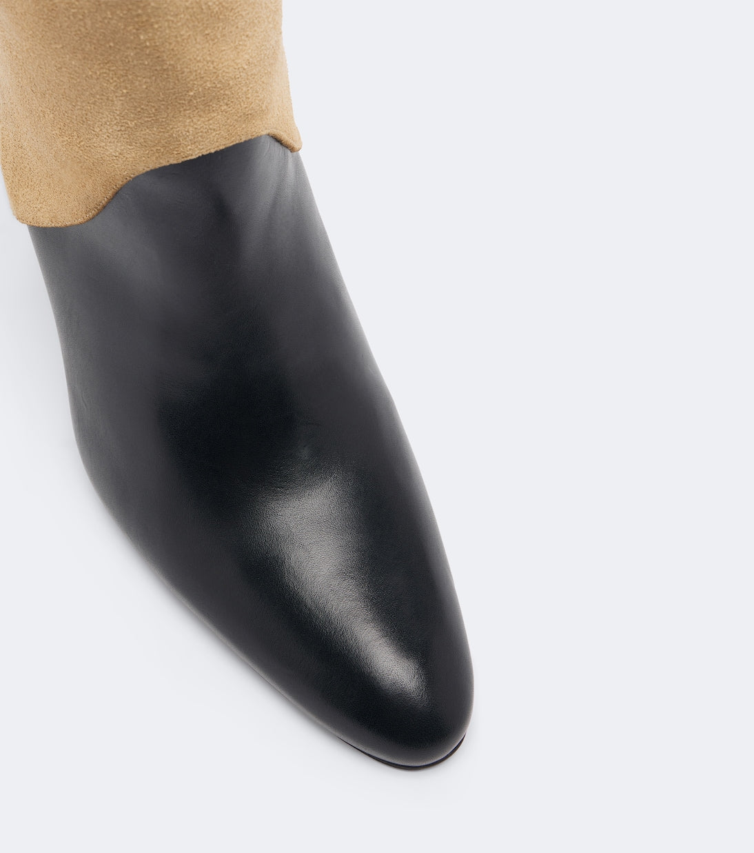 JUDE - Edita leather and suede knee-high boots
