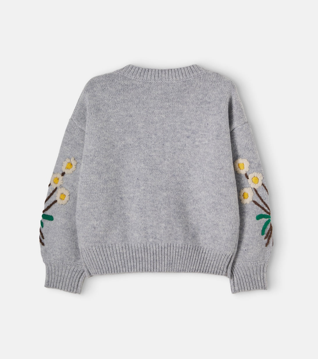 Tinycottons - Embroidered wool cardigan