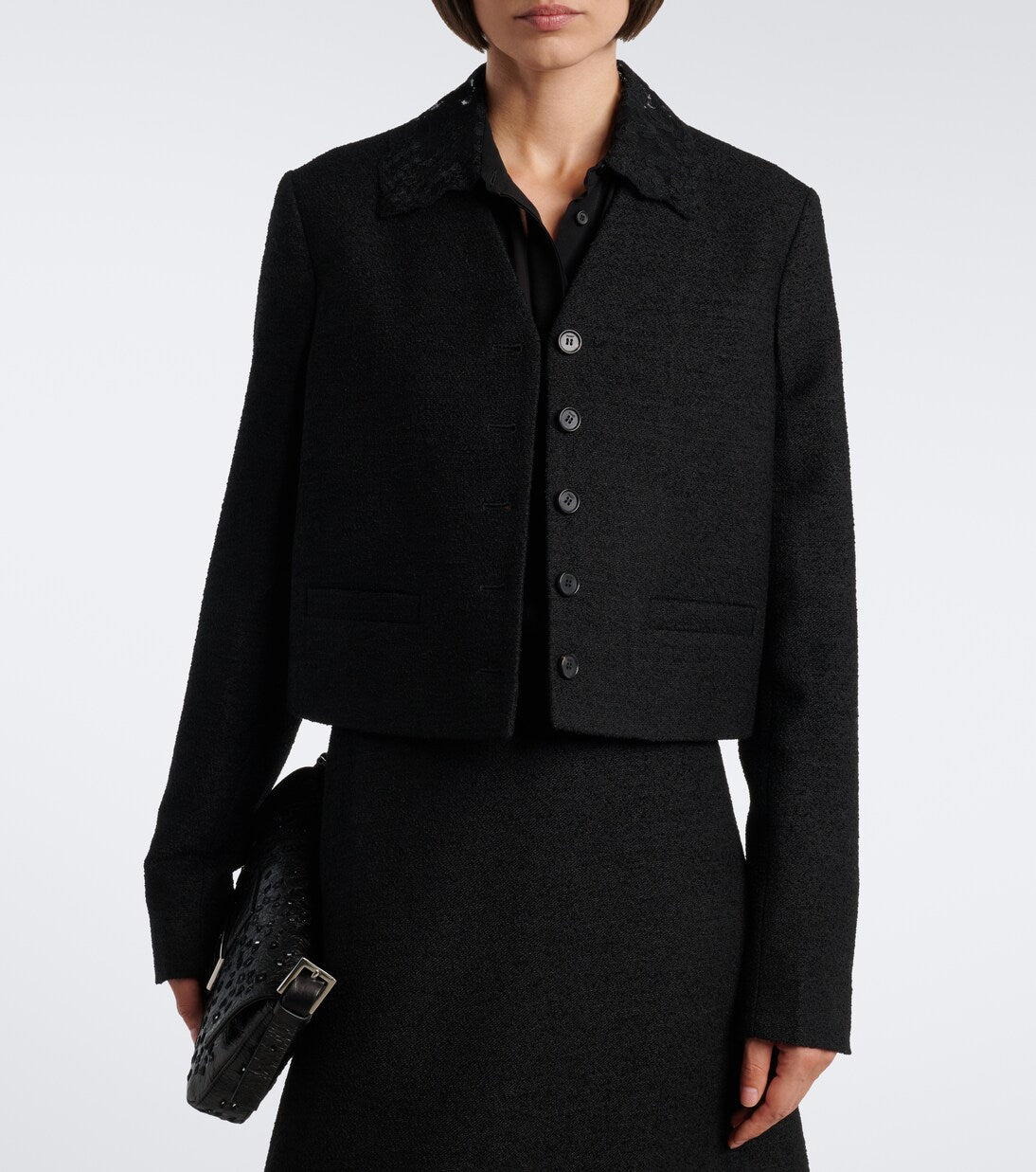 Fendi - Wool-blend bouclé jacket