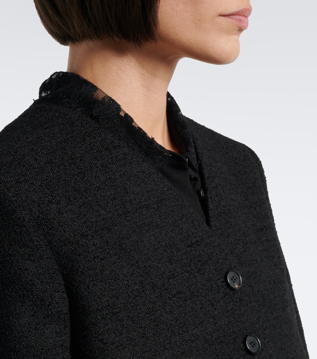 Fendi - Wool-blend bouclé jacket