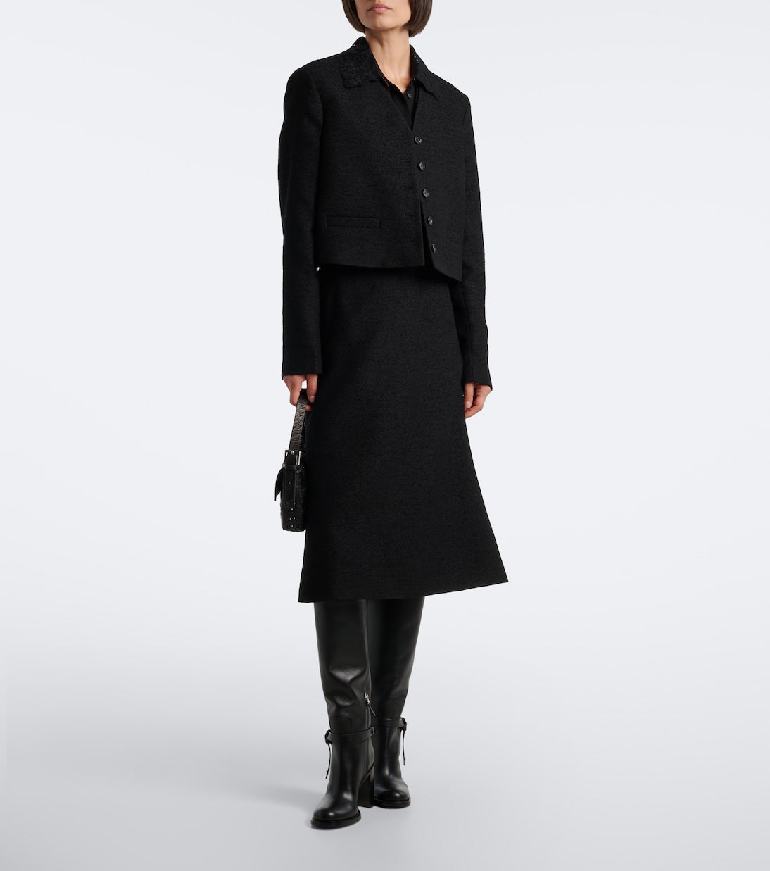 Fendi - Wool-blend bouclé jacket