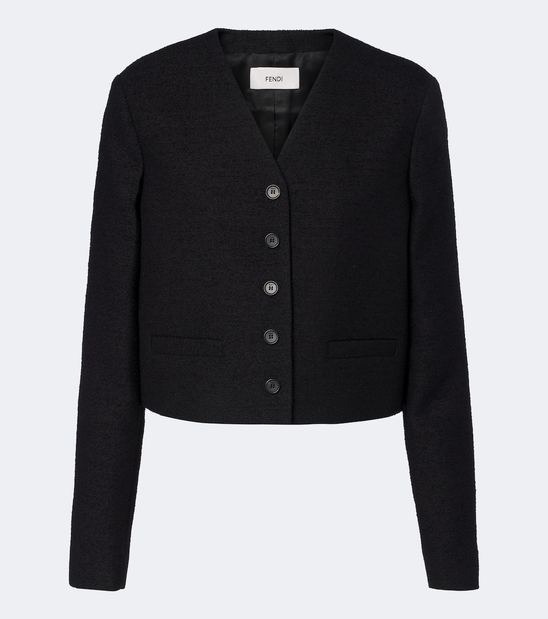 Fendi - Wool-blend bouclé jacket