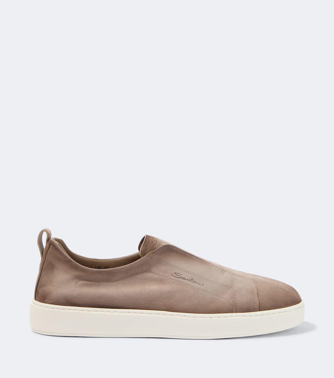 Santoni - Victory suede slip-on shoes