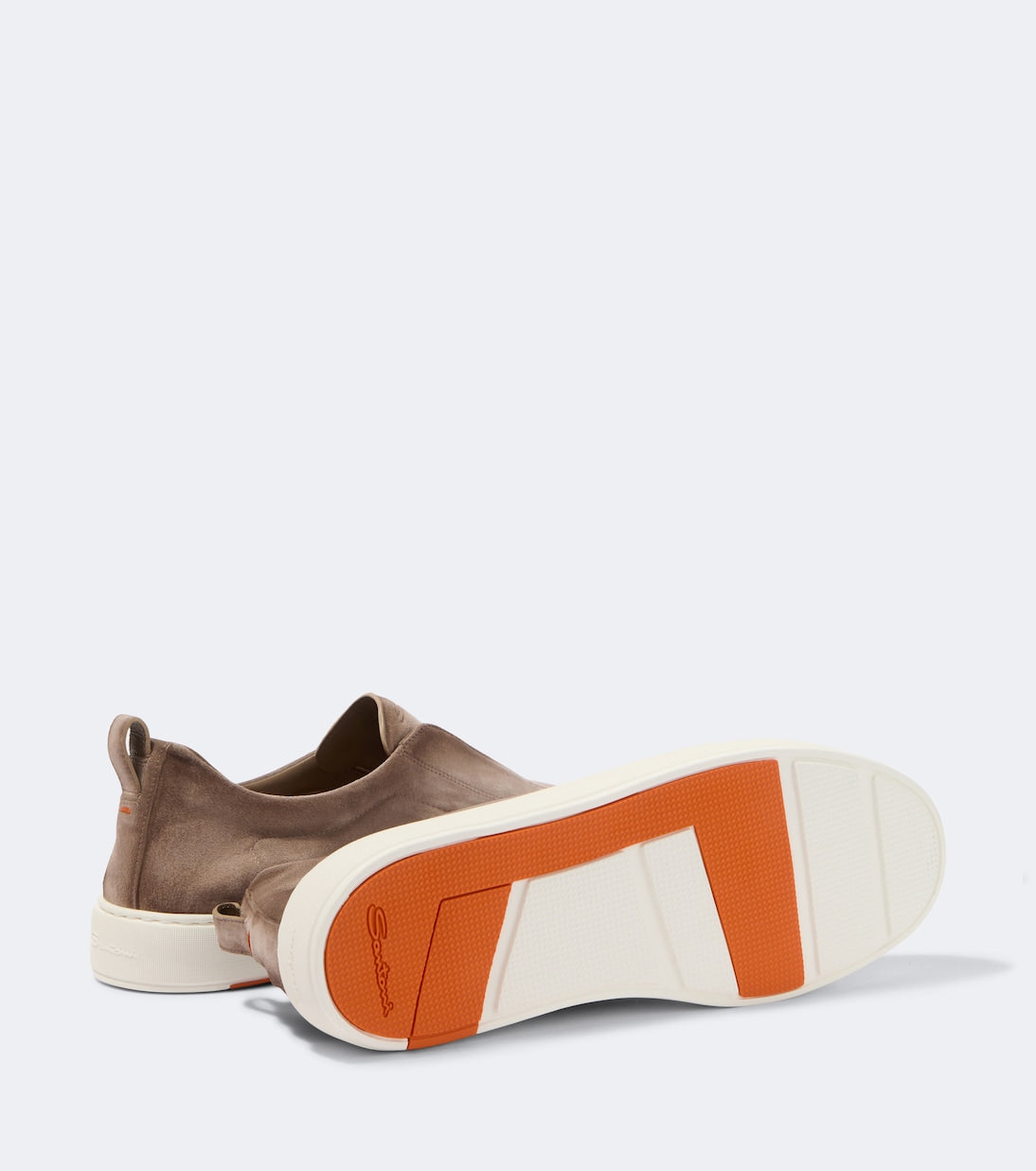 Santoni - Victory suede slip-on shoes